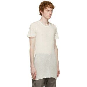 Rick Owens Basic SS T-Shirt M Mens Milk Phlegethon S/S 21